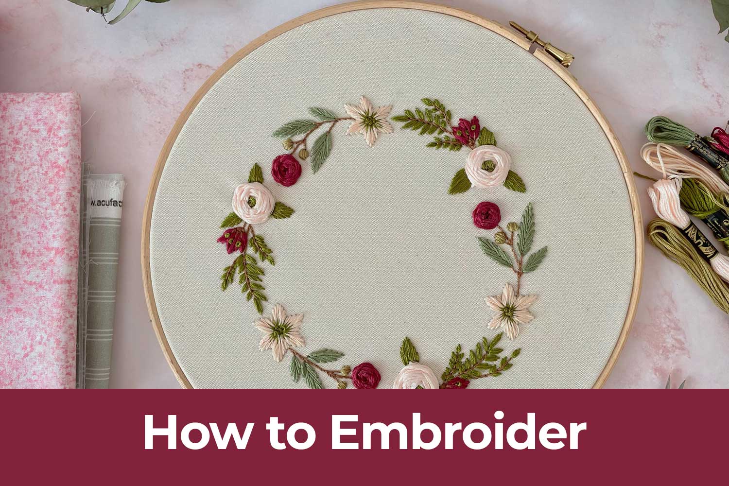 How to Embroider