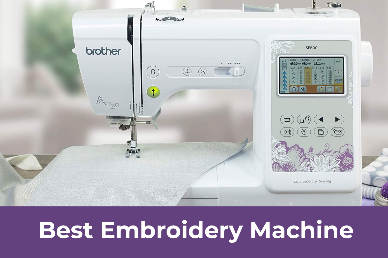 Best Embroidery Machine