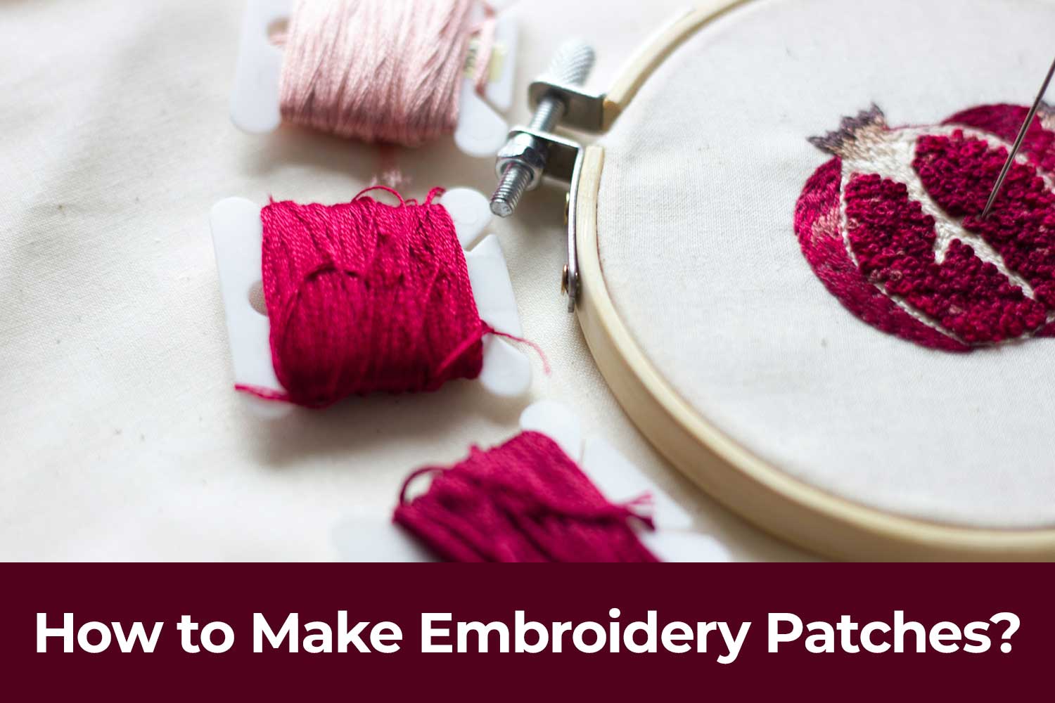 How to Make Embroidery Patches