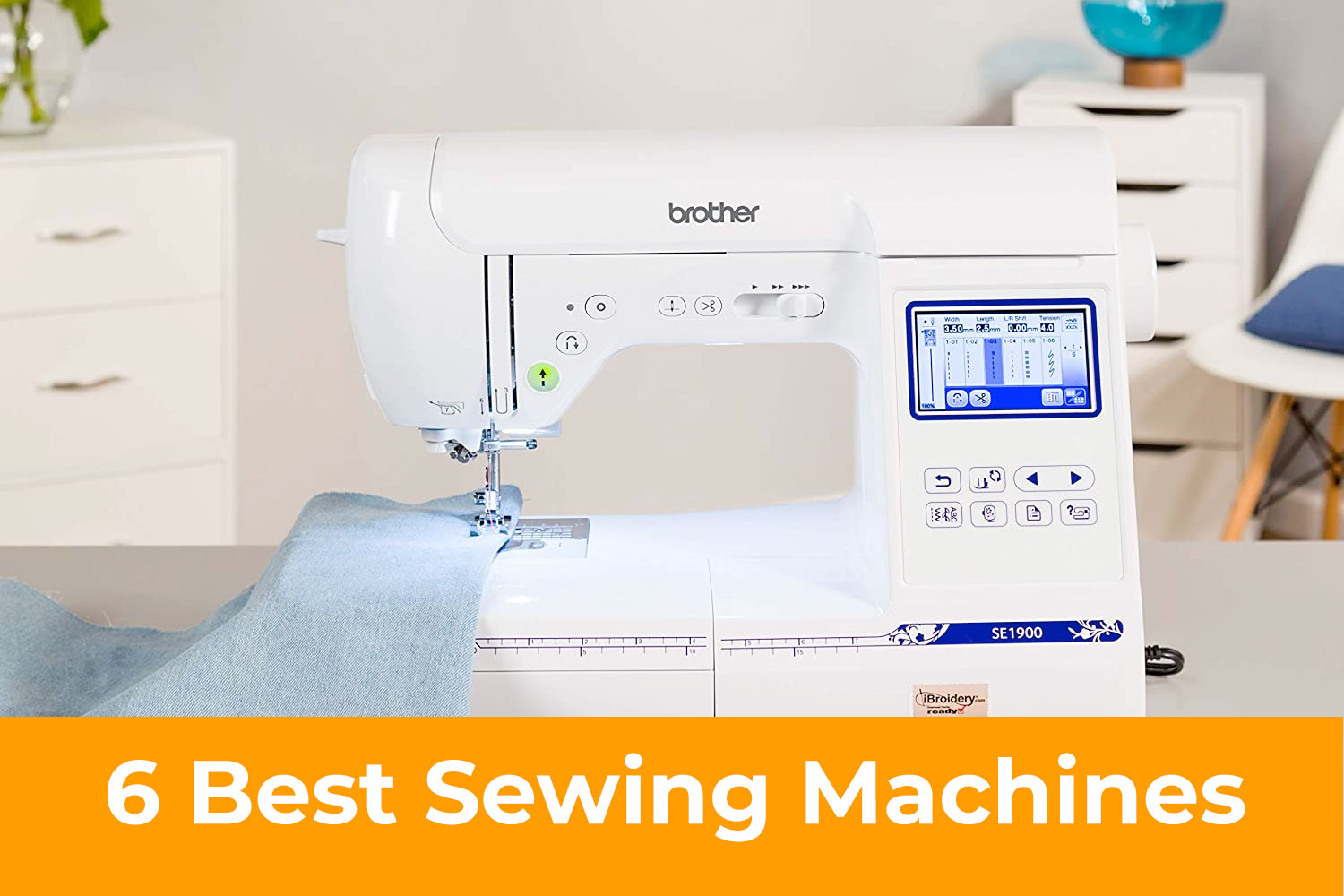 Check These 6 Best Sewing Machines Including Embroidery Machines